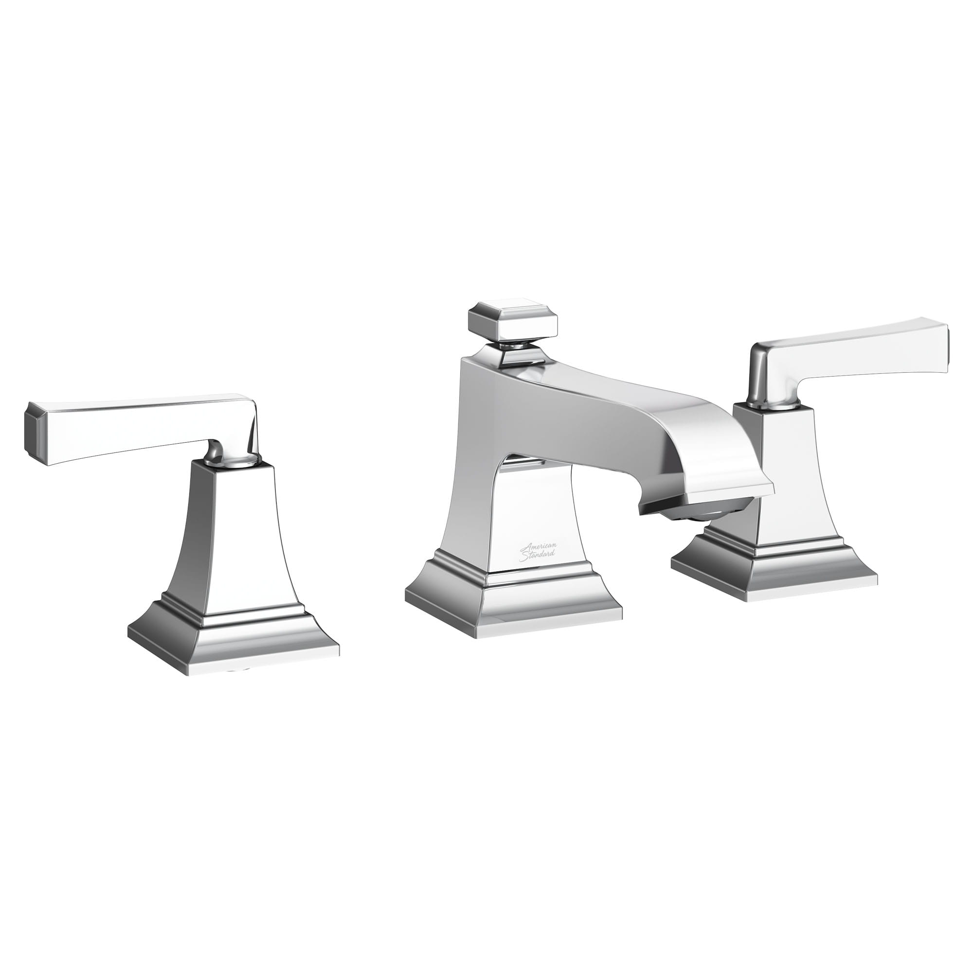 Town Square S 8 Inch Widespread 2 Handle Bathroom Faucet 12 gpm 45 L min With Lever Handles CHROME